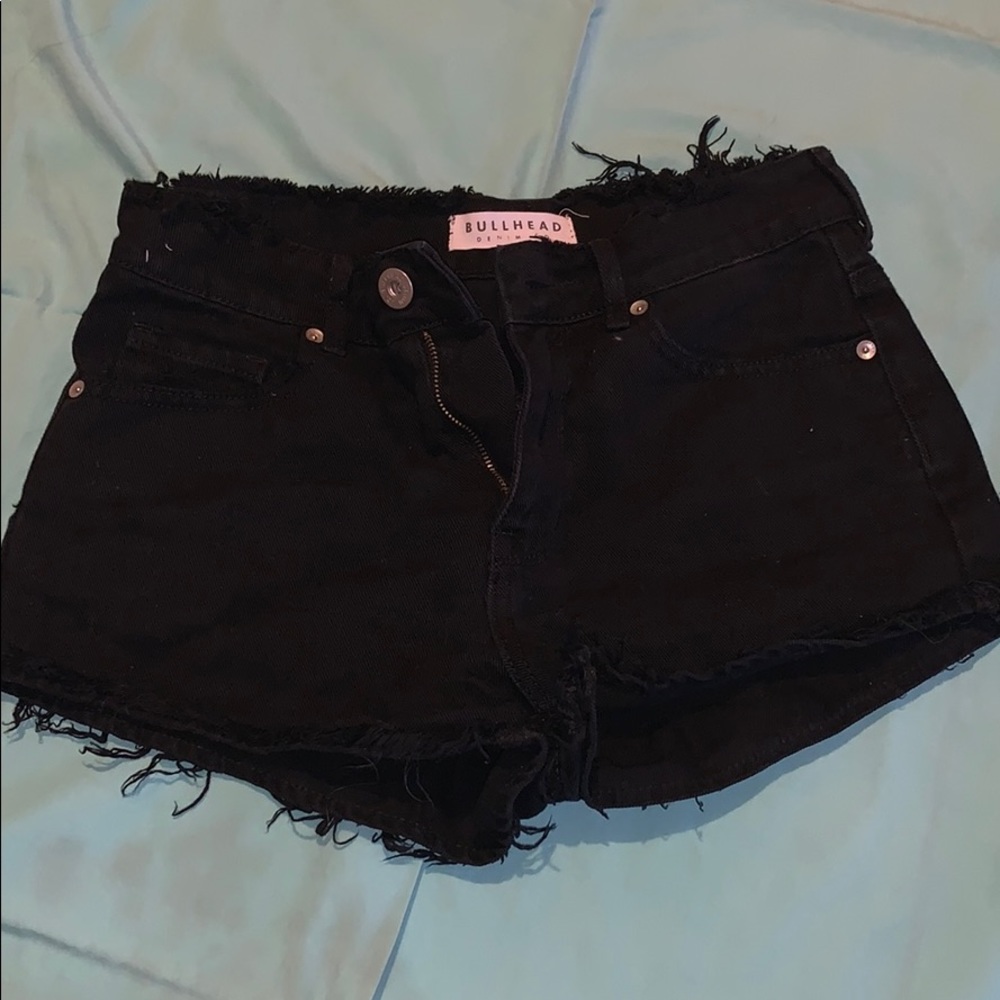 Pacsun black high rise shorts - Picture 1 of 3